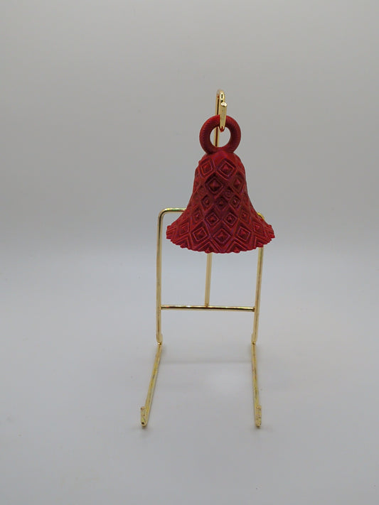 Bell with diamond ornament