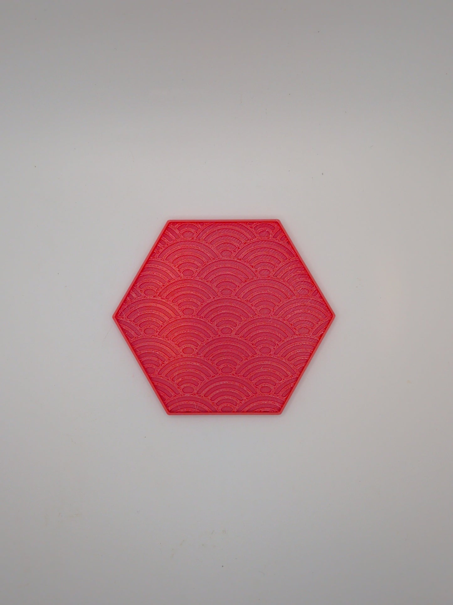 Sun pattern coaster