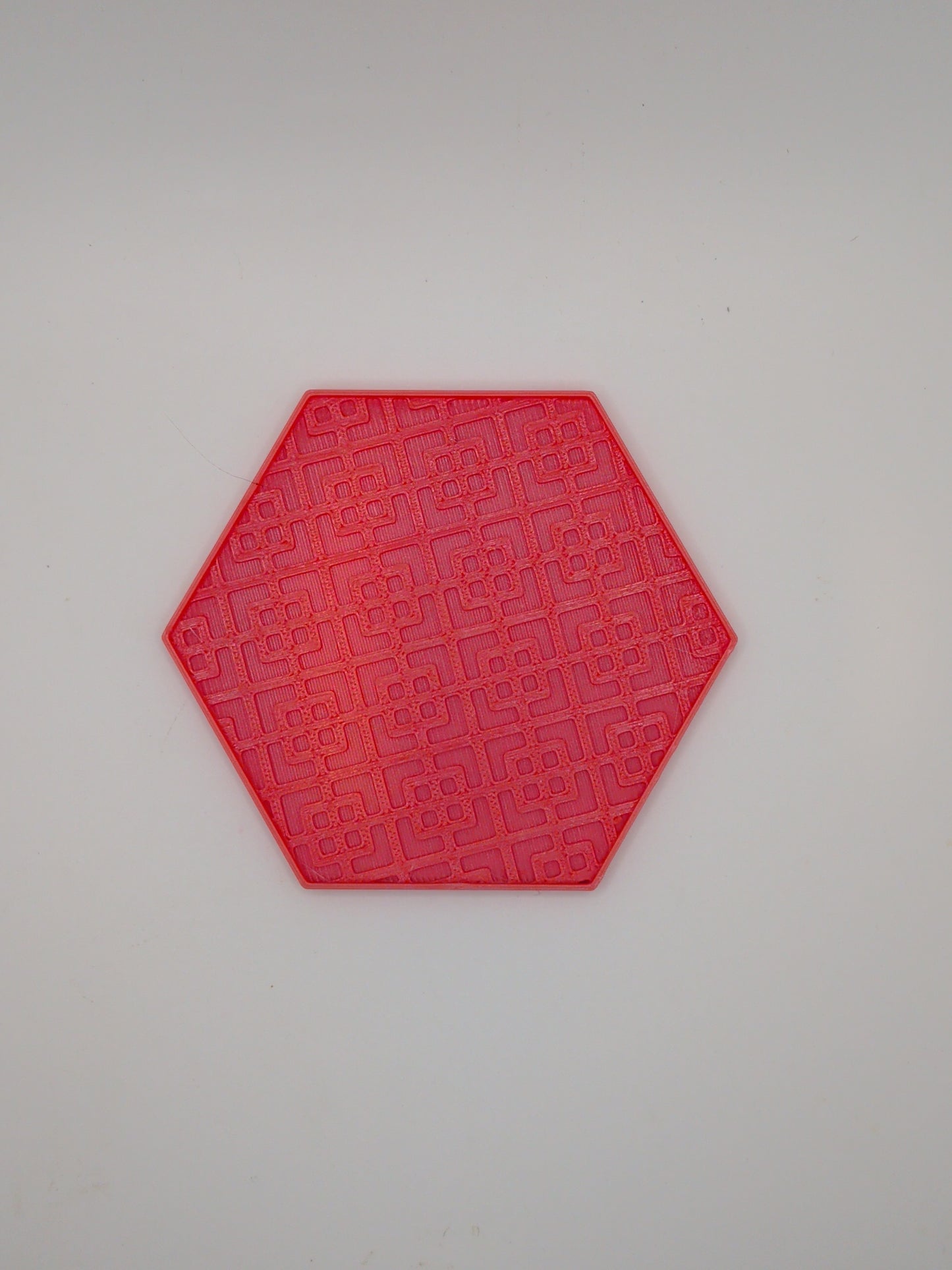 Square pattern coaster