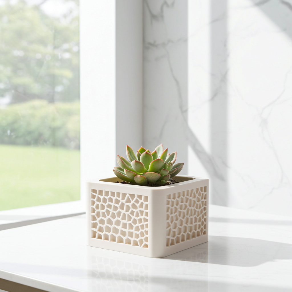 voronoi pattern planter