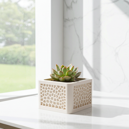 voronoi pattern planter