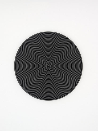 3d printed black arch chords infill coaster