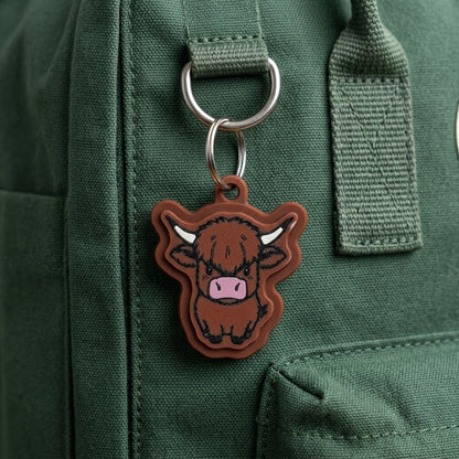 Highland cow fidget clicker