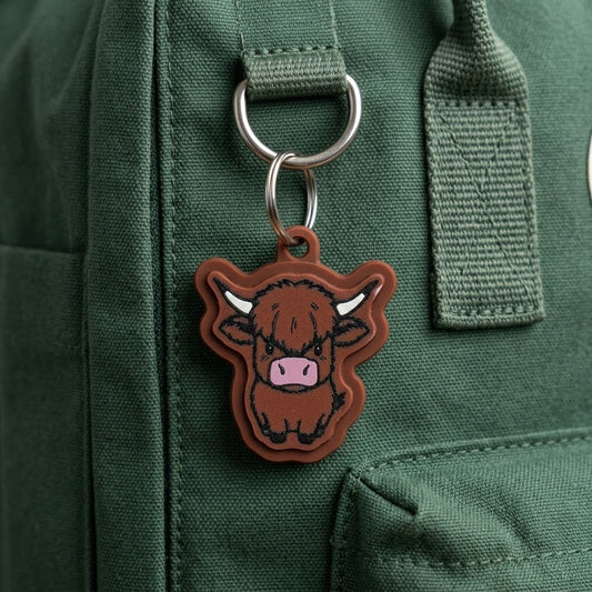 Highland cow fidget clicker