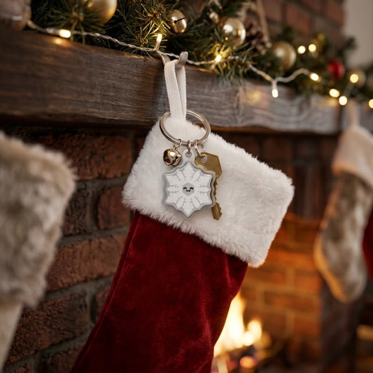 Snowflake fidget clicker