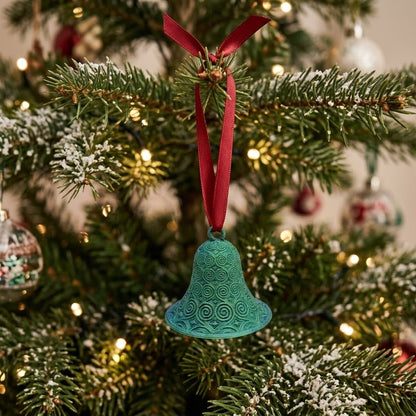 Bell with spiral ornament