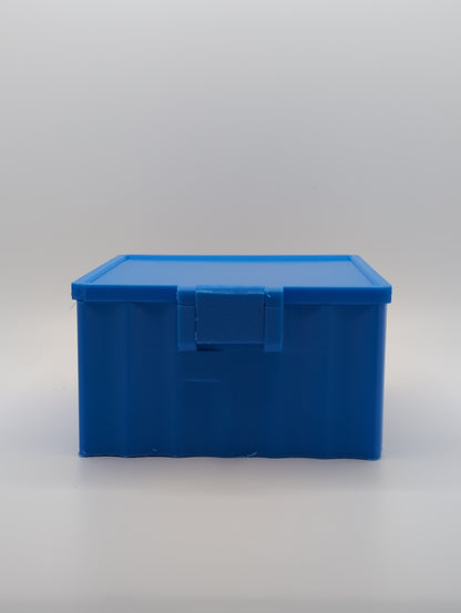 blue customizable box