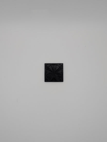 black chess and checkers board piece