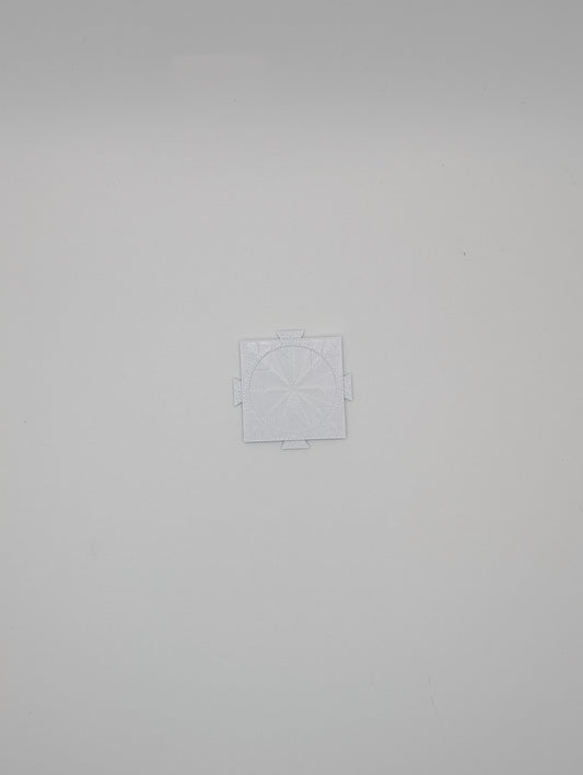 white chess and checkers board piece