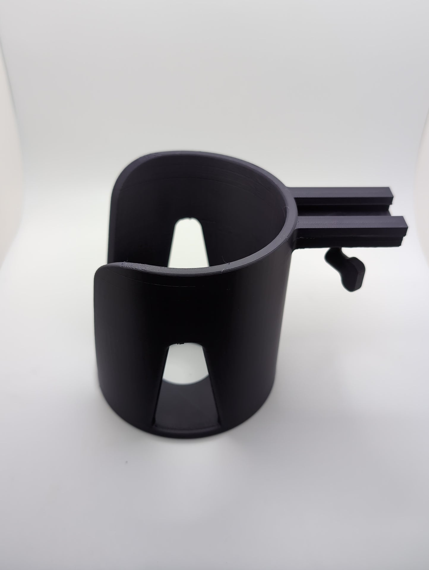 dark purple cup holder for quantum wheelchairs