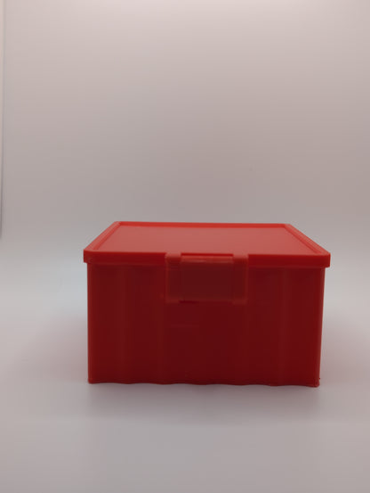 red customizable box