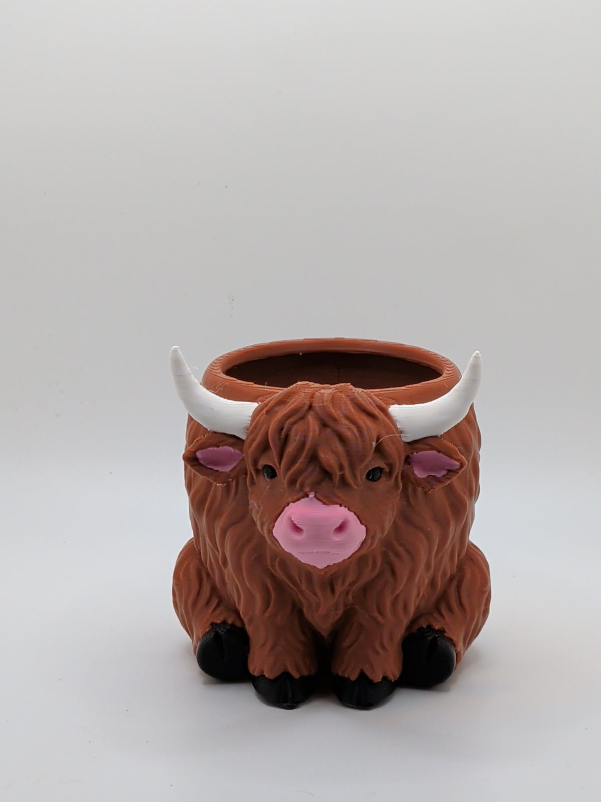 Highland cow planter HD