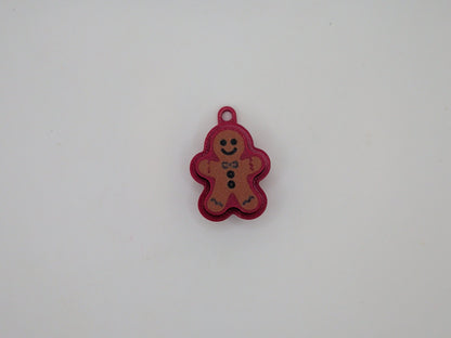 Gingerbread man fidget clicker