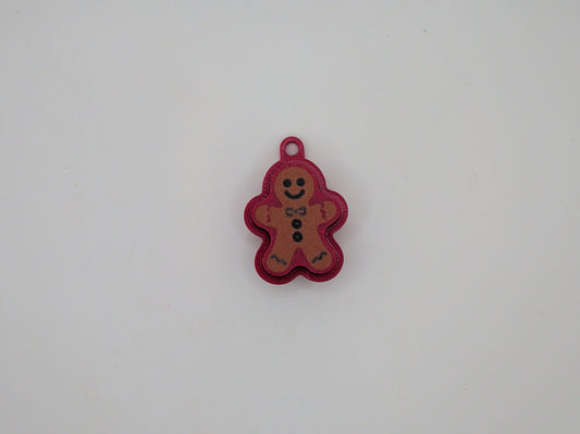 Gingerbread man fidget clicker
