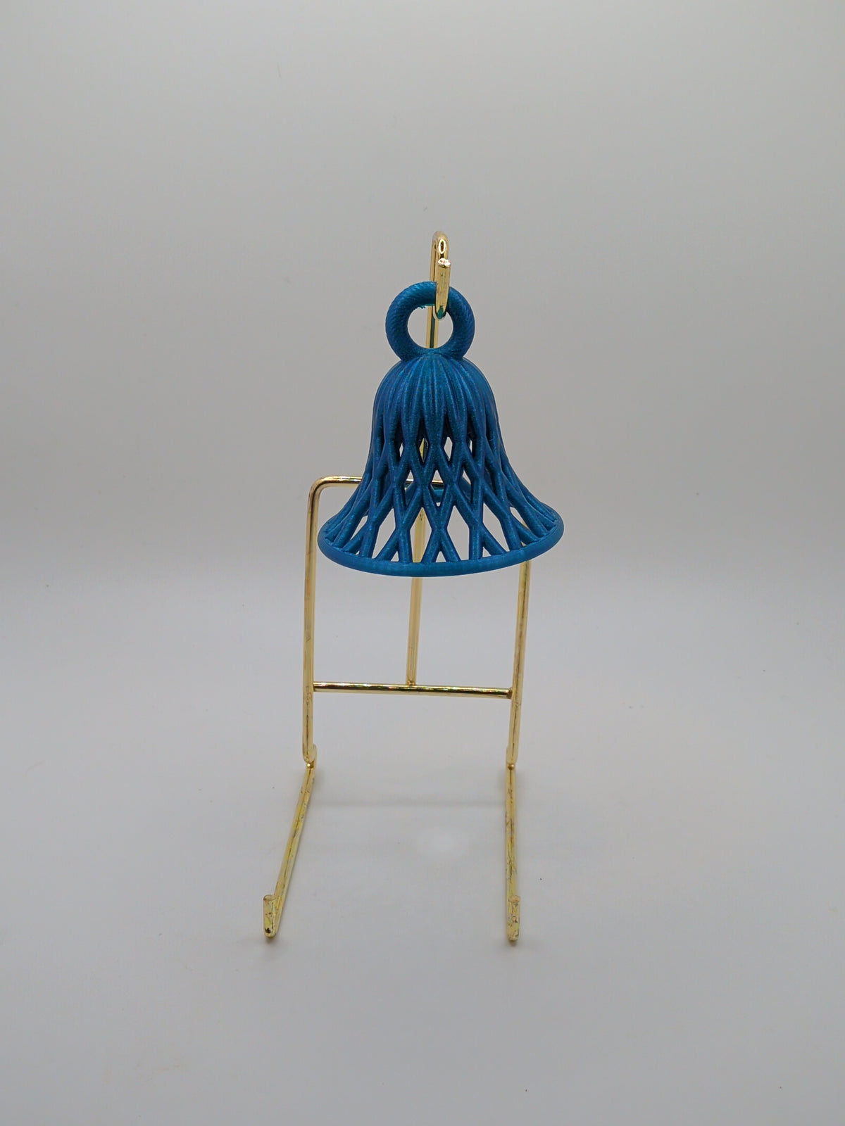 Bell with lattice ornament