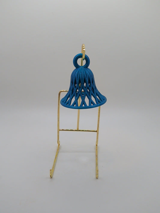 Bell with lattice ornament
