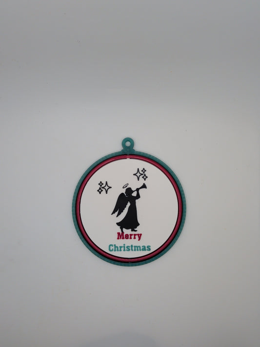 Merry Christmas Angel ornament