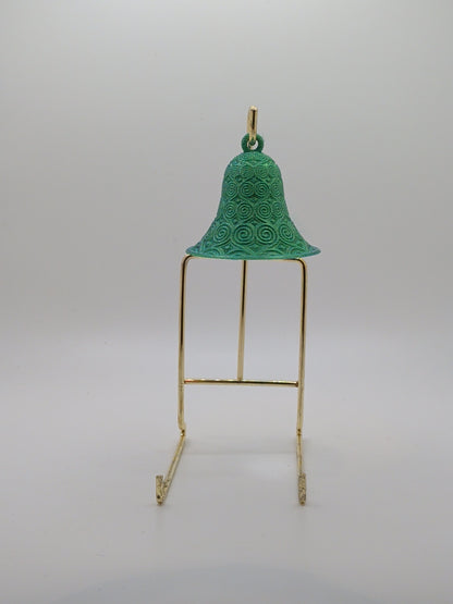 Bell with spiral ornament