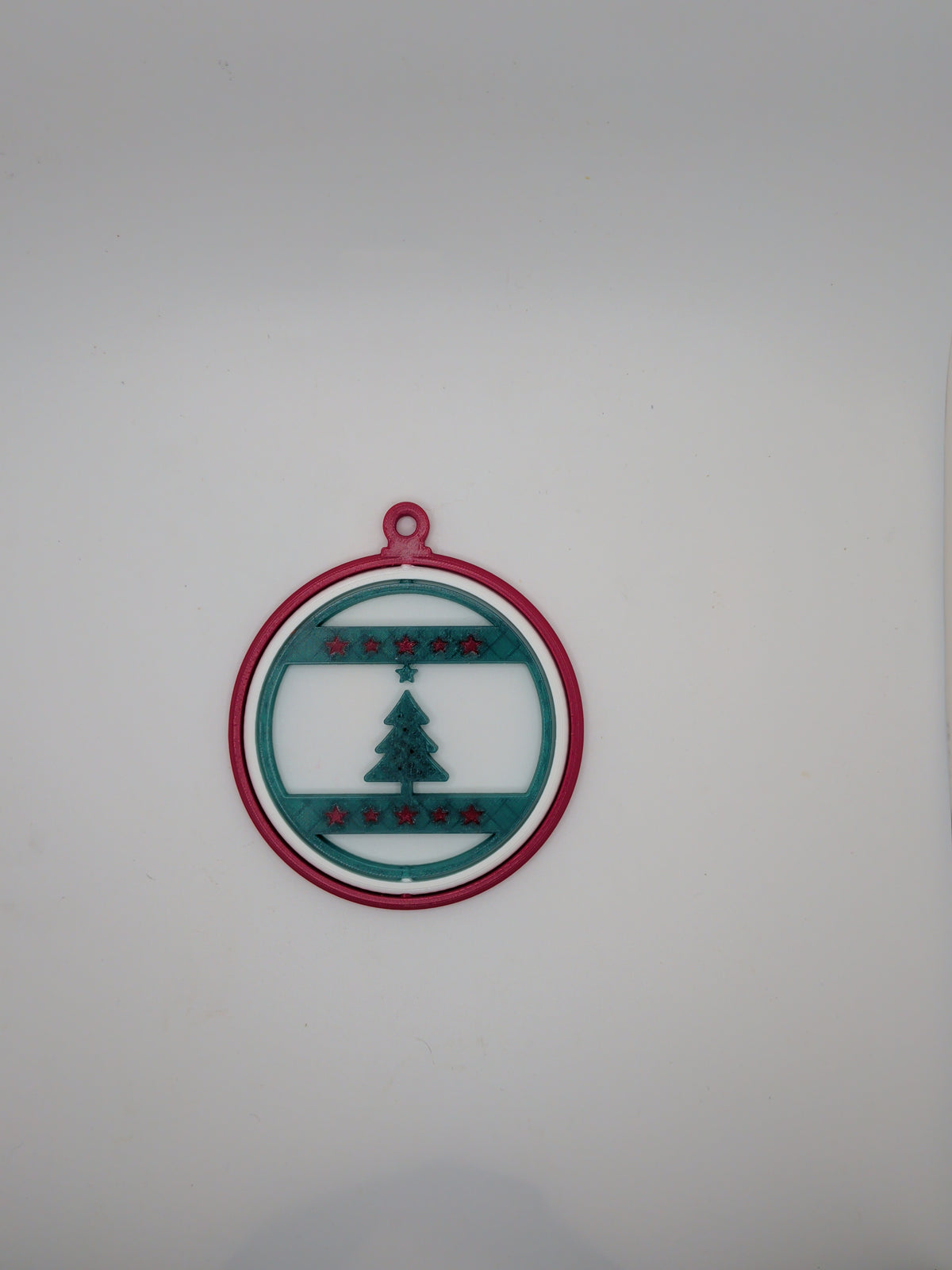 Christmas tree with stars ornament