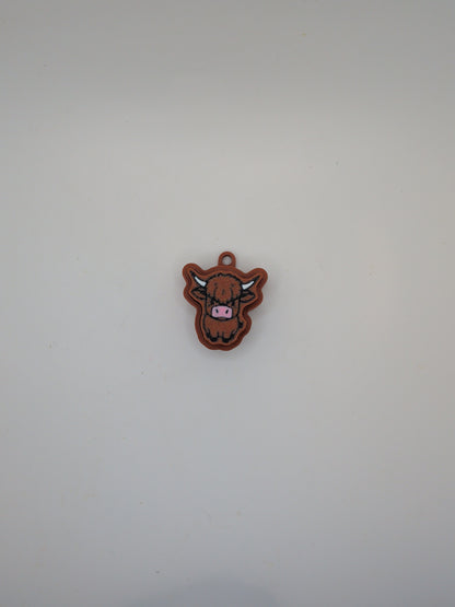 Highland cow fidget clicker