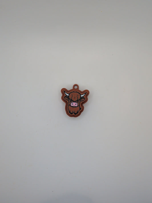 Highland cow fidget clicker