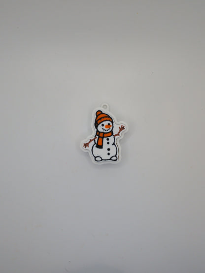 Snowman fidget clicker
