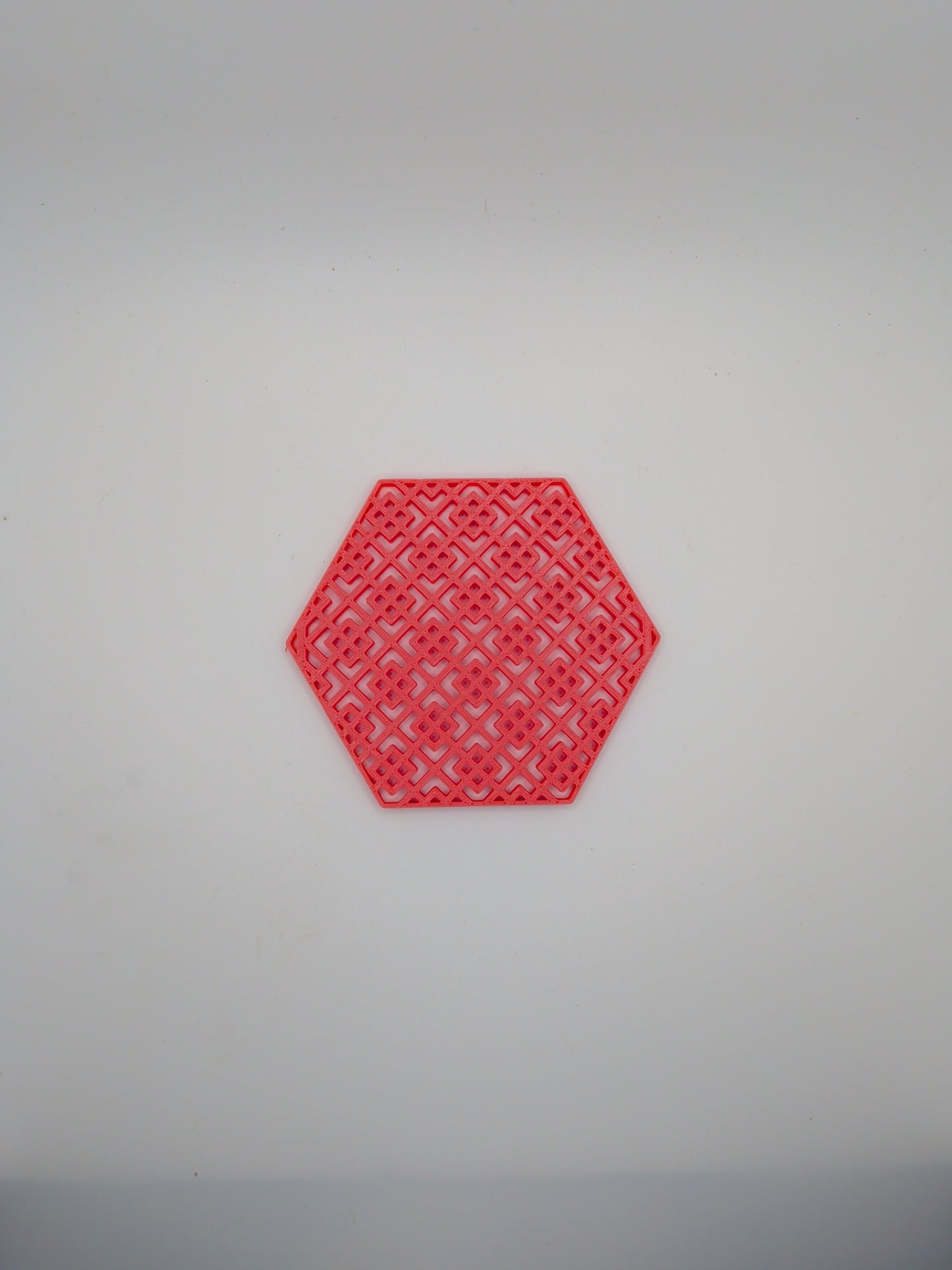 Square pattern coaster