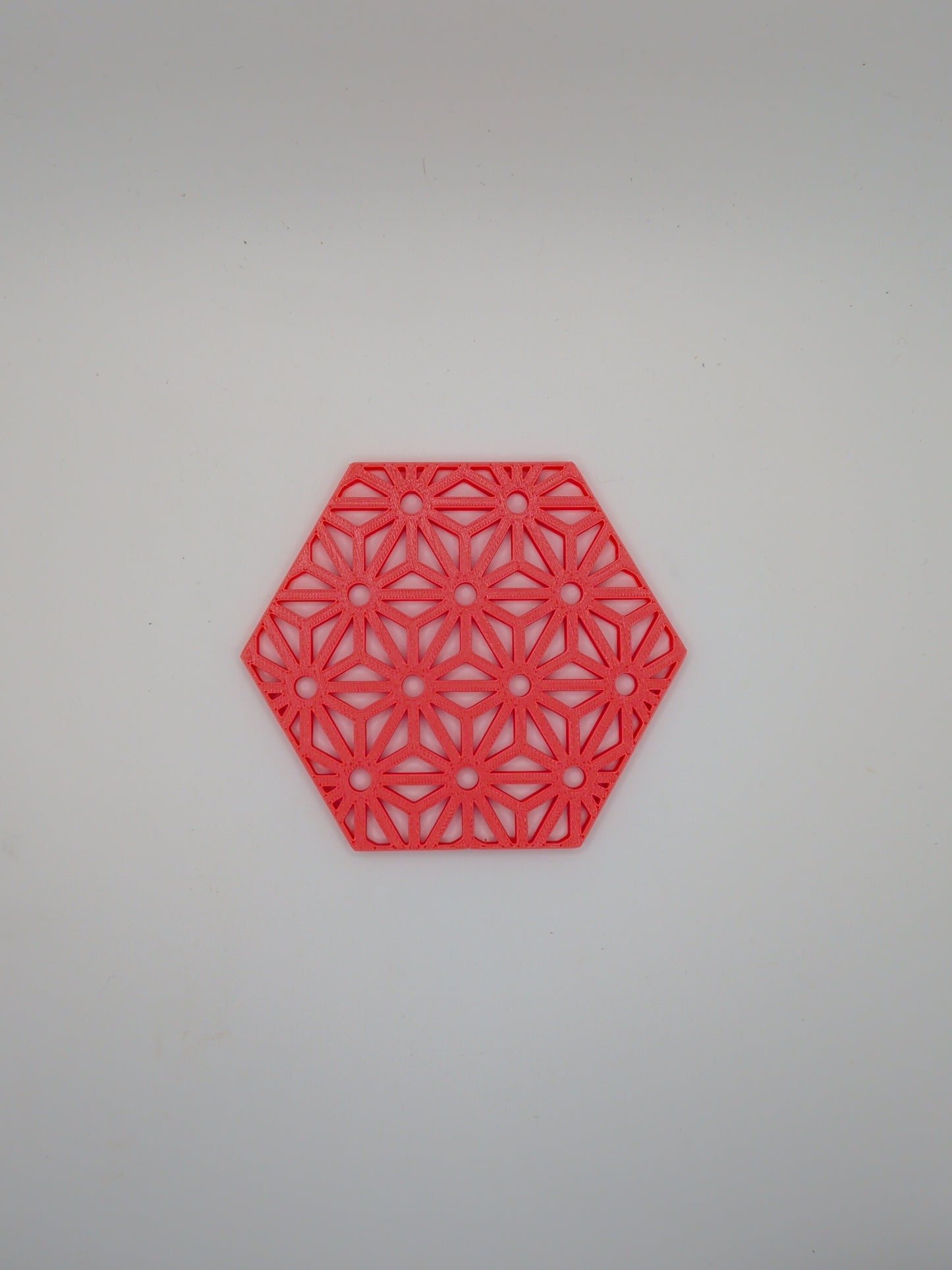 Star circle pattern coaster