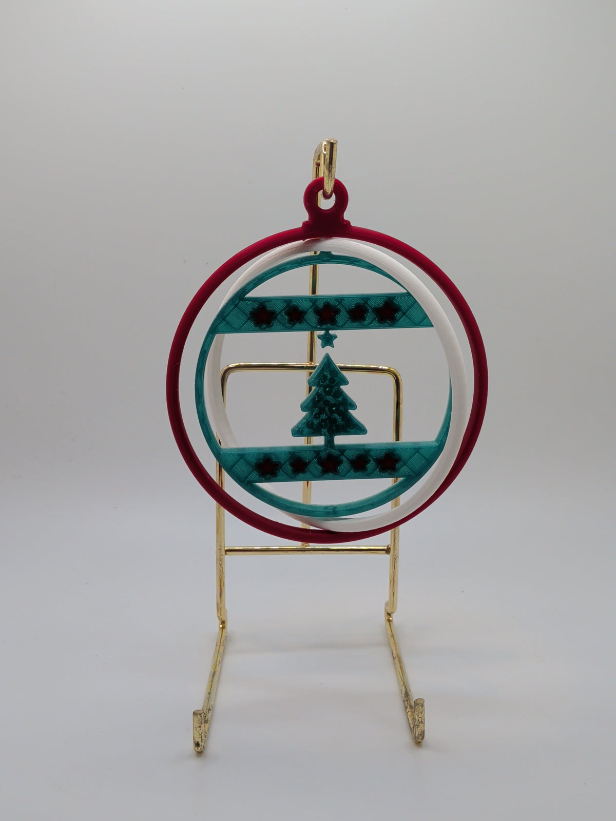 Christmas tree with stars ornament