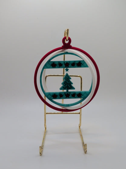 Christmas tree with stars ornament