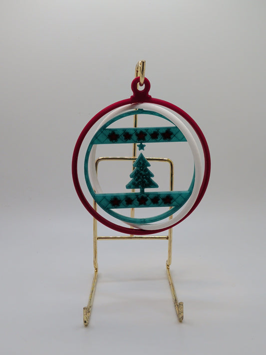 Christmas tree with stars ornament