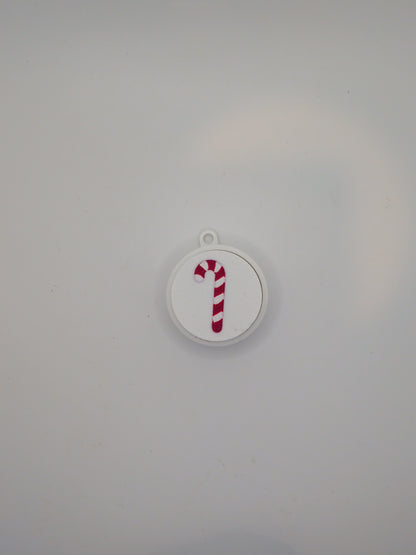 Candy cane fidget clicker