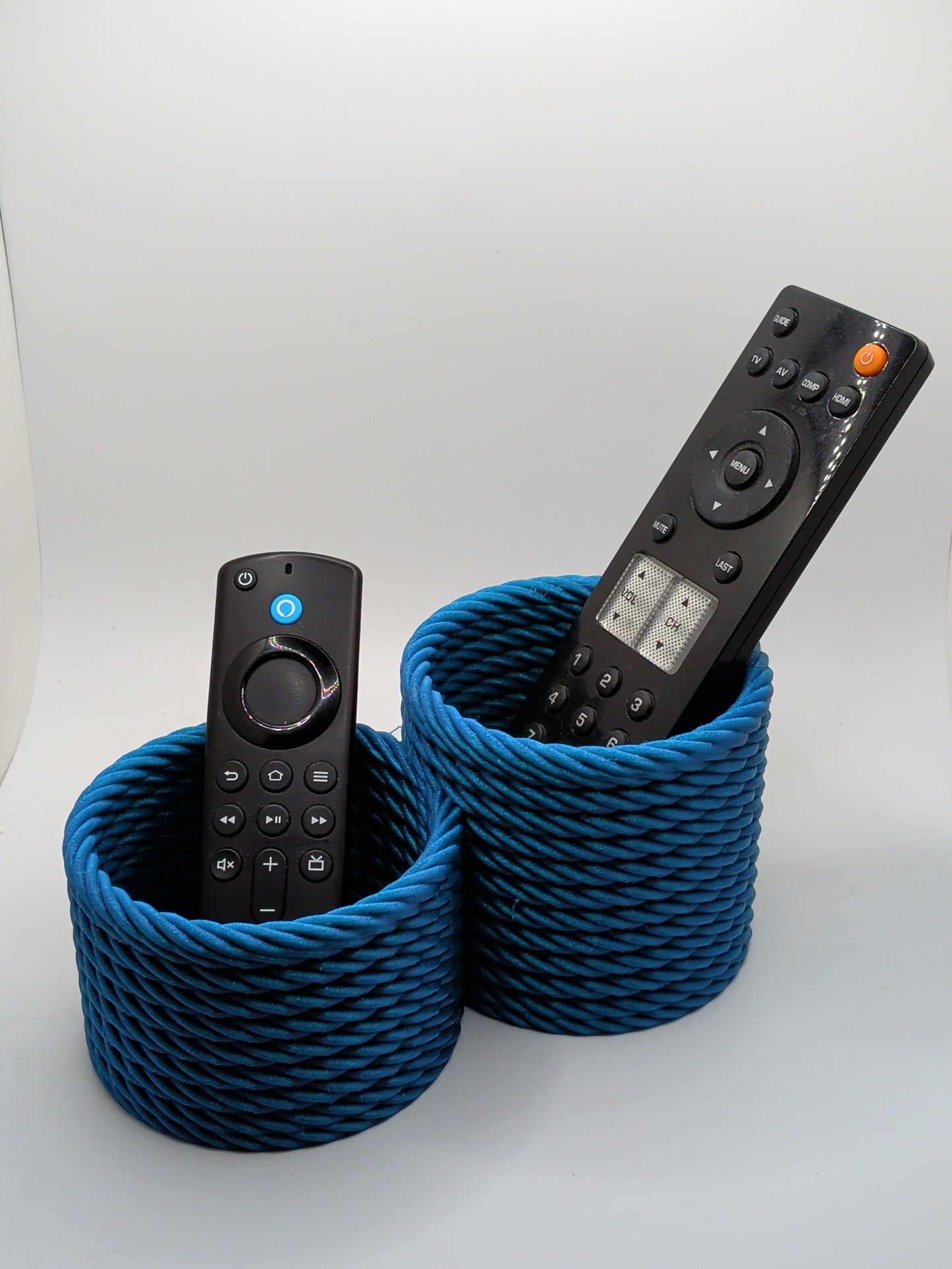 Rope remote control holder