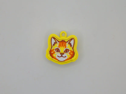 Cat head fidget clicker