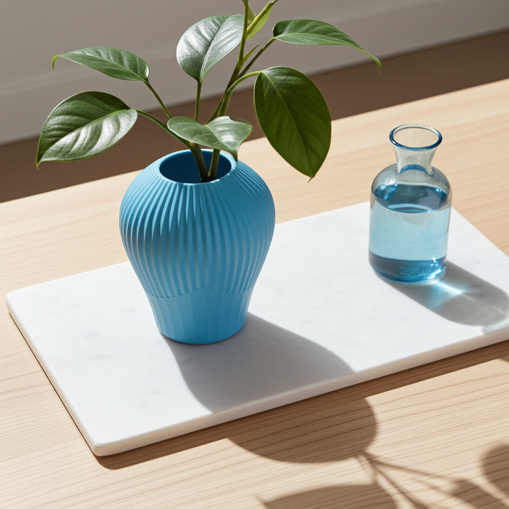 Cactus Rift Japandi Vase