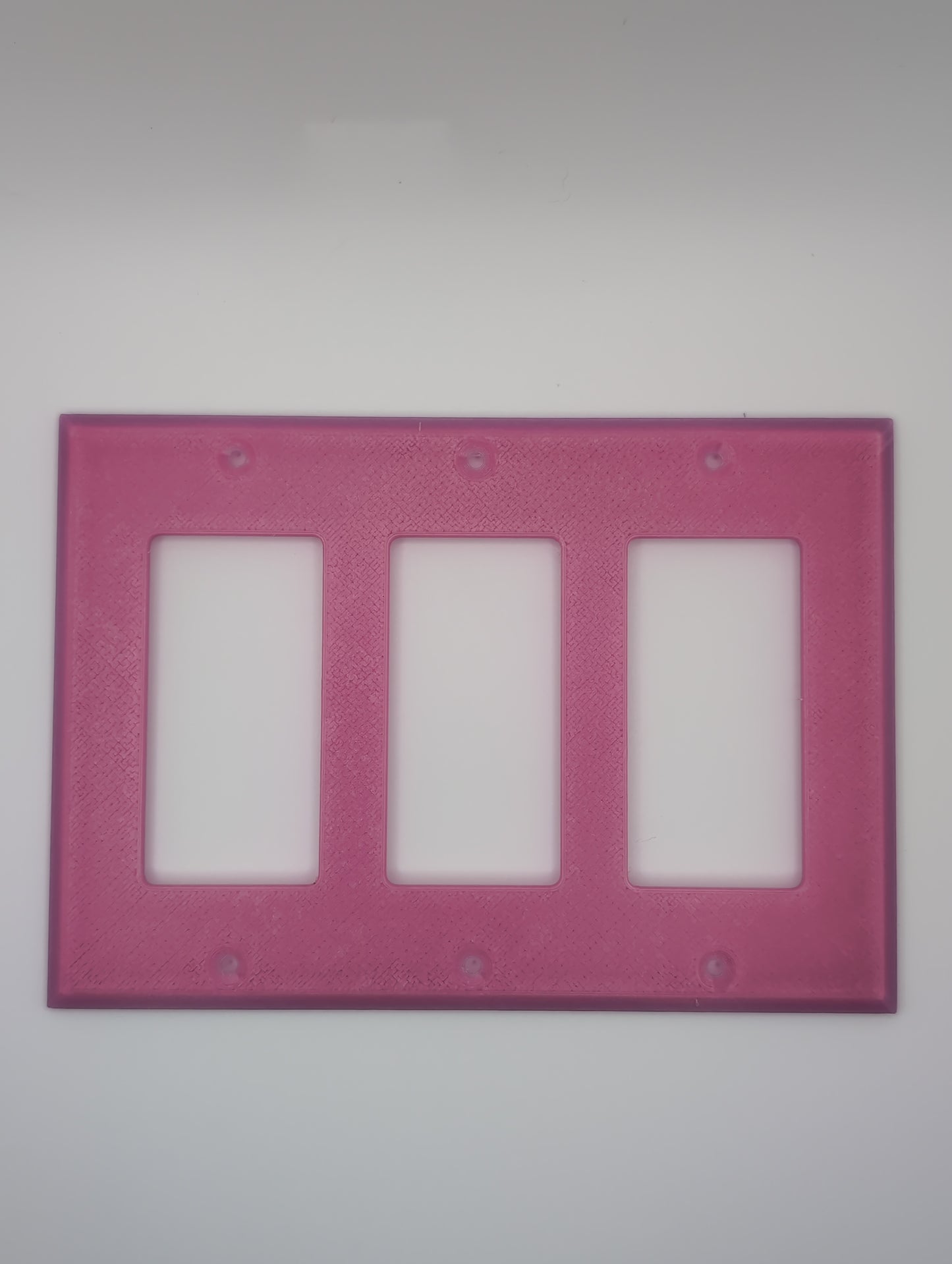 glow in the dark triple light switch cover